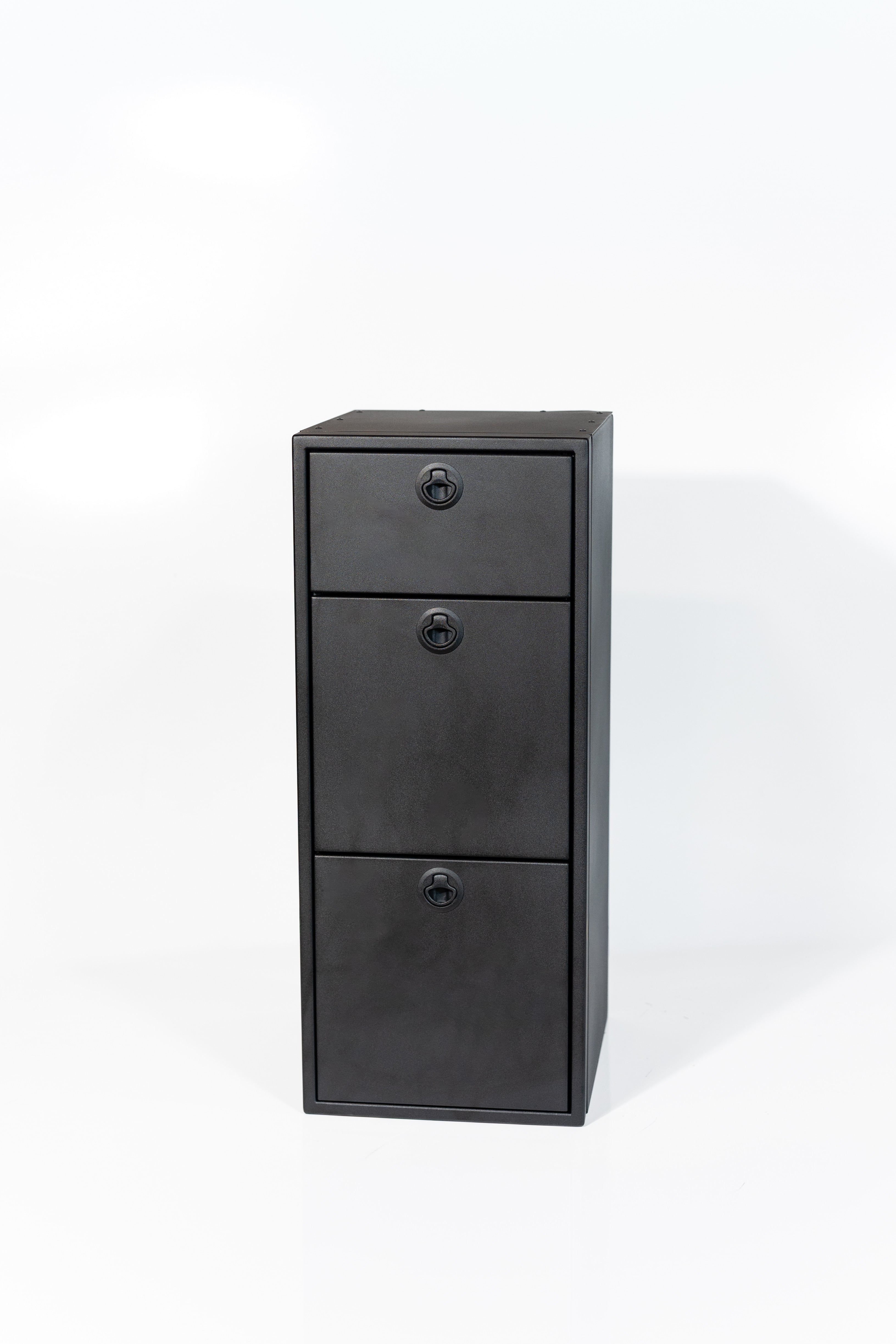 15" Three Drawer Base Cabinet (Shallow) - 15" x 18" x 36"