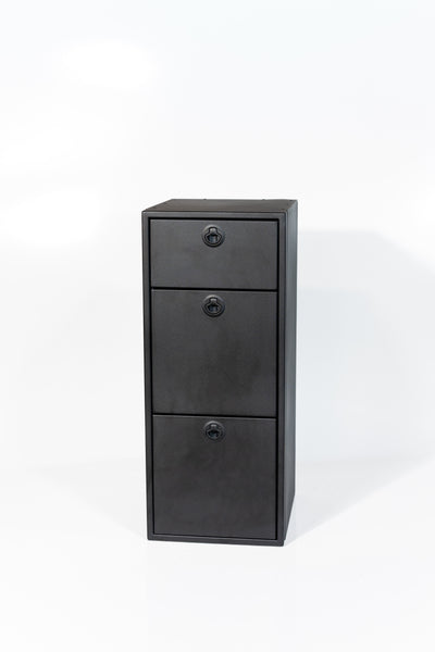 15" Three Drawer Base Cabinet (Shallow) - 15" x 18" x 36"