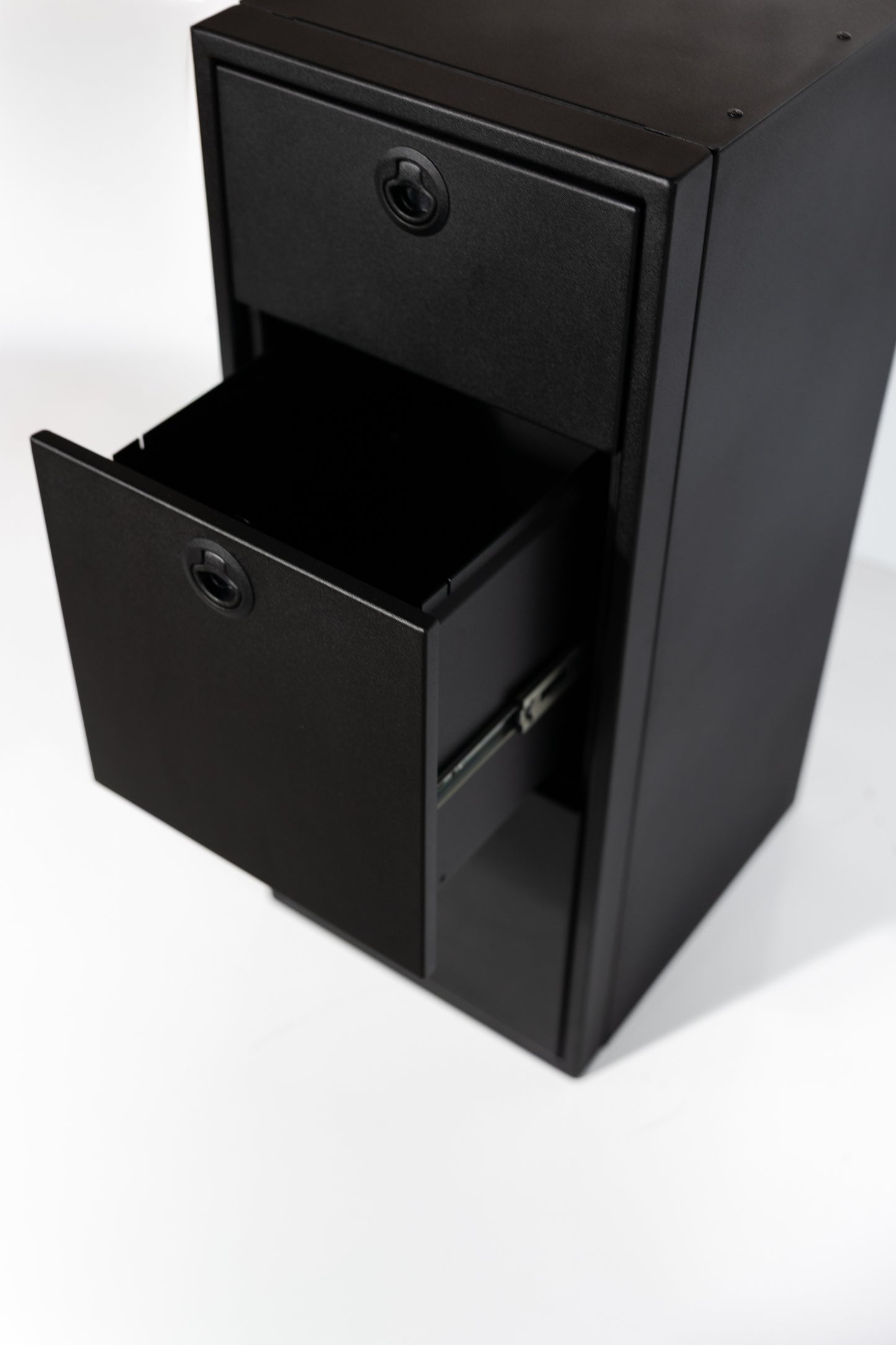 15" Three Drawer Base Cabinet: 15" Length x 18" Deep x 36" Height