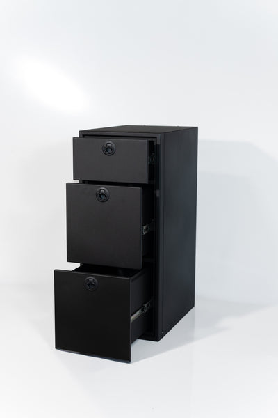15" Three Drawer Base Cabinet - 15" x 22" x 36”