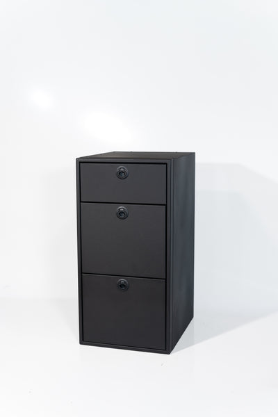 18" Three Drawer Base Cabinet