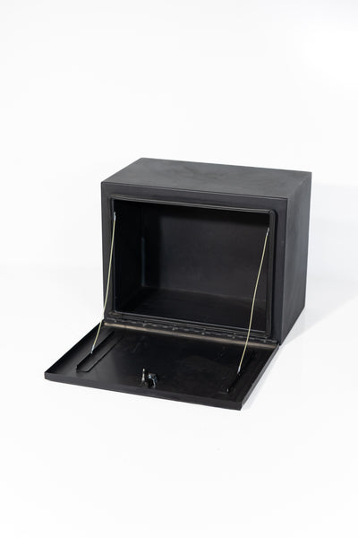 Exterior Box with Drop Down Door
