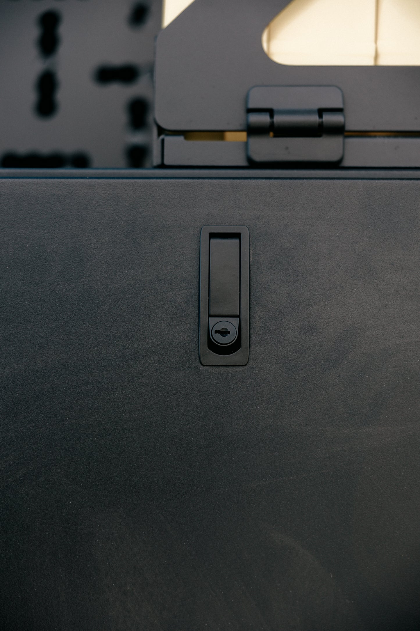 Exterior Box with Drop Down Door