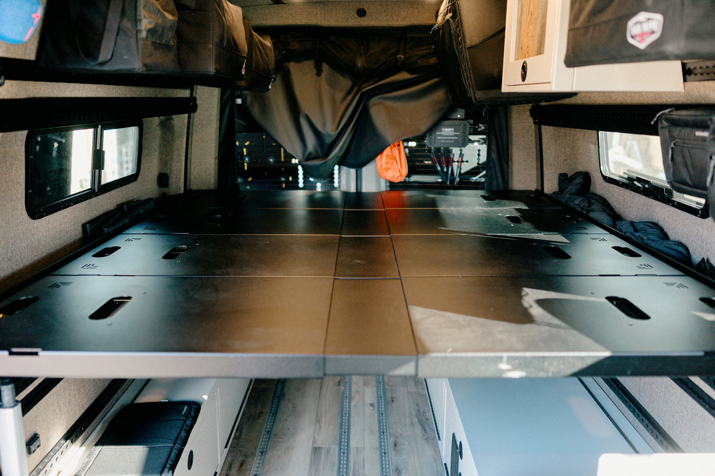 75" Double Bed Rail with Base Channel System