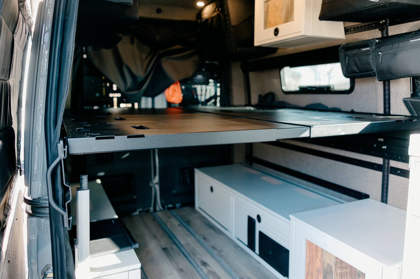 75" Double Bed Rail with Base Channel System