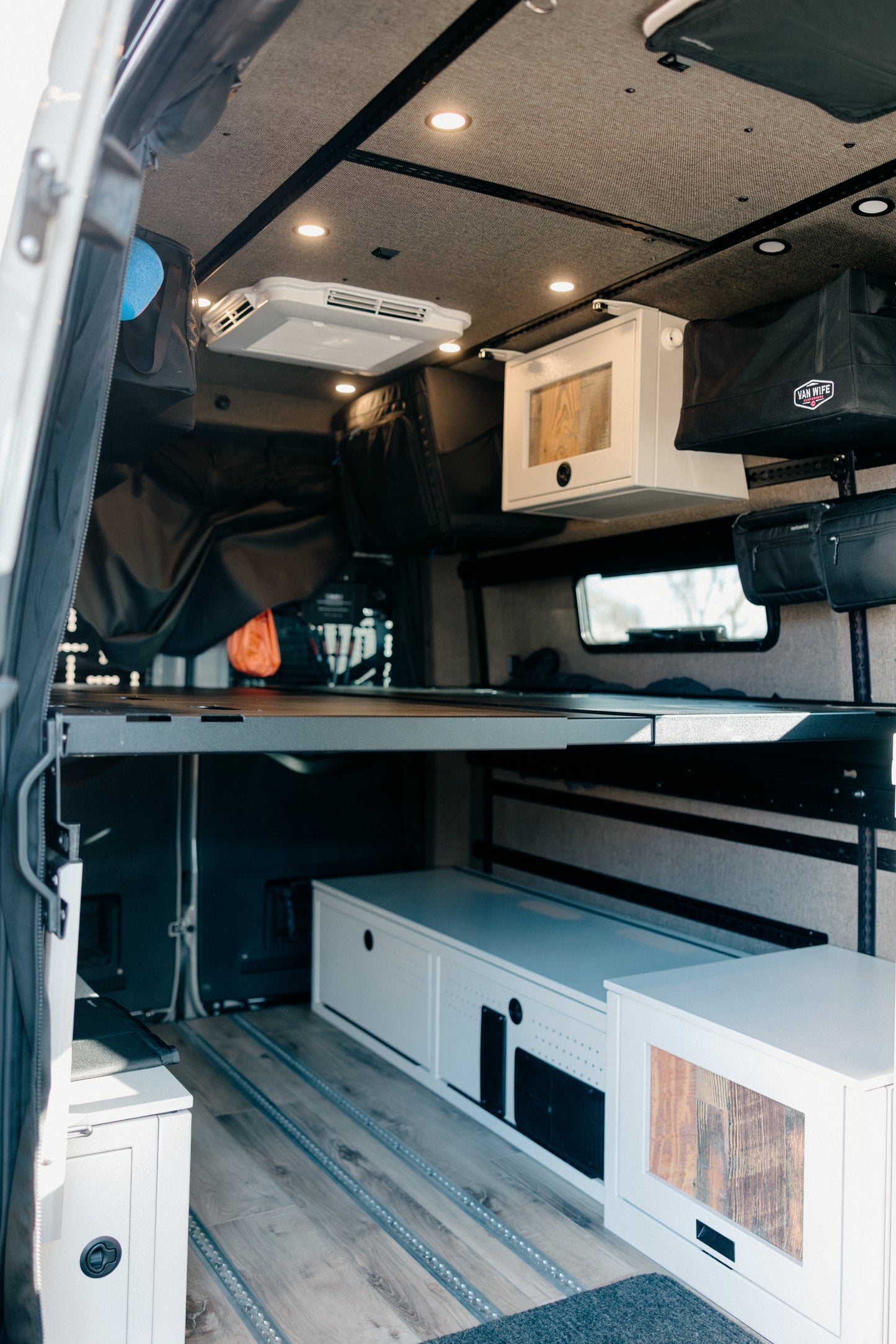 75" Double Bed Rail with Base Channel System