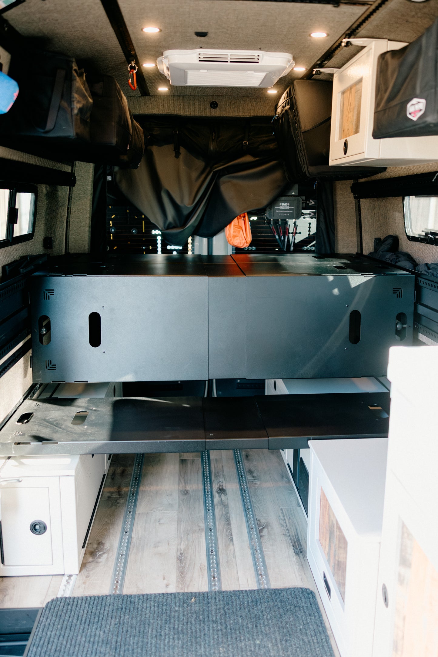 75" Double Bed Rail with Base Channel System