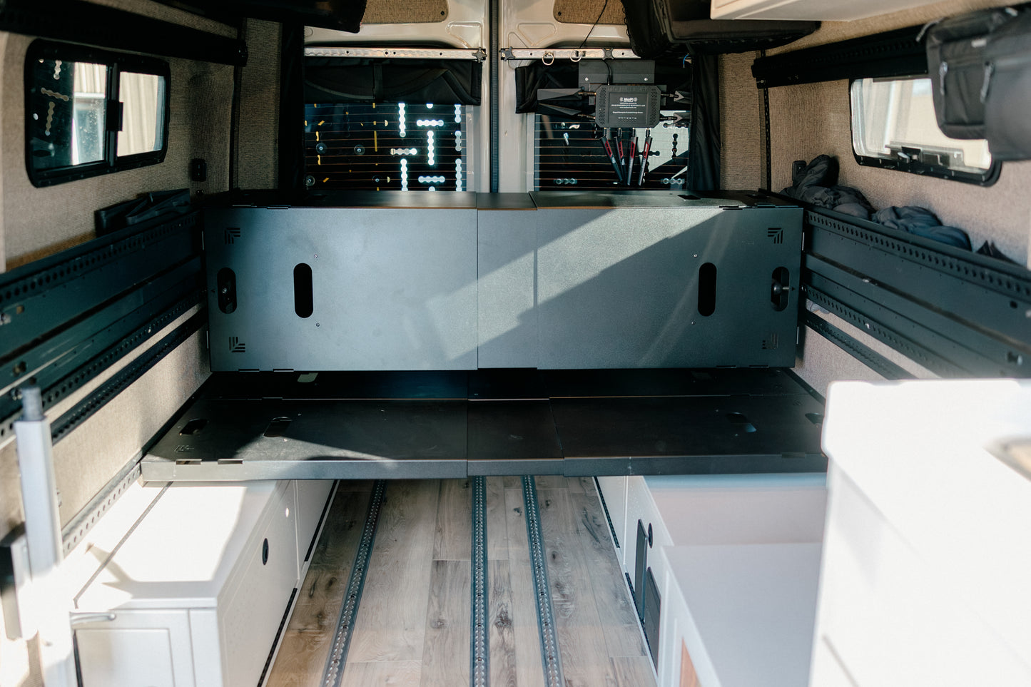 75" Double Bed Rail with Base Channel System