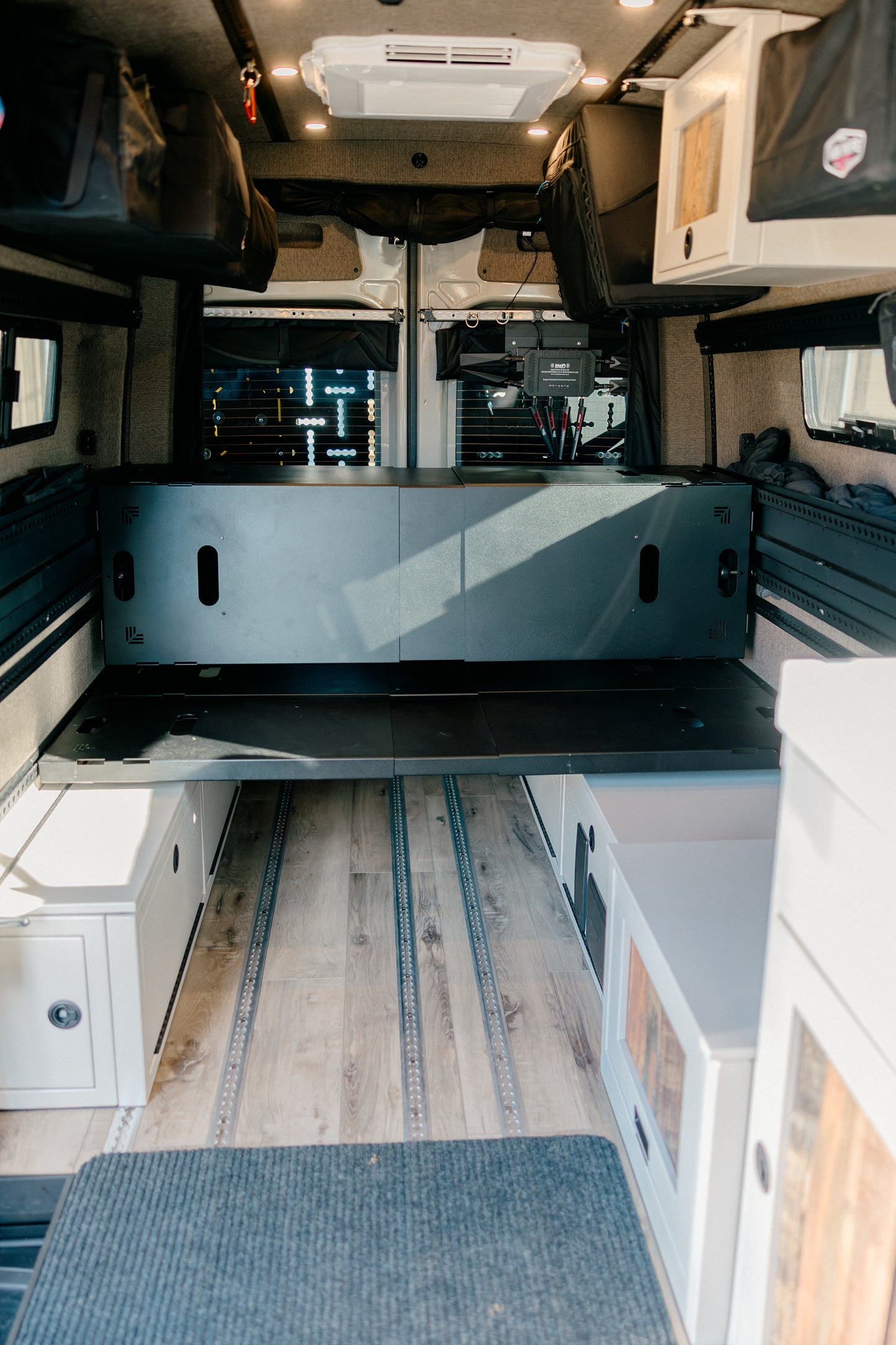 75" Double Bed Rail with Base Channel System