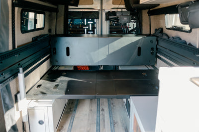 75" Double Bed Rail with Base Channel System