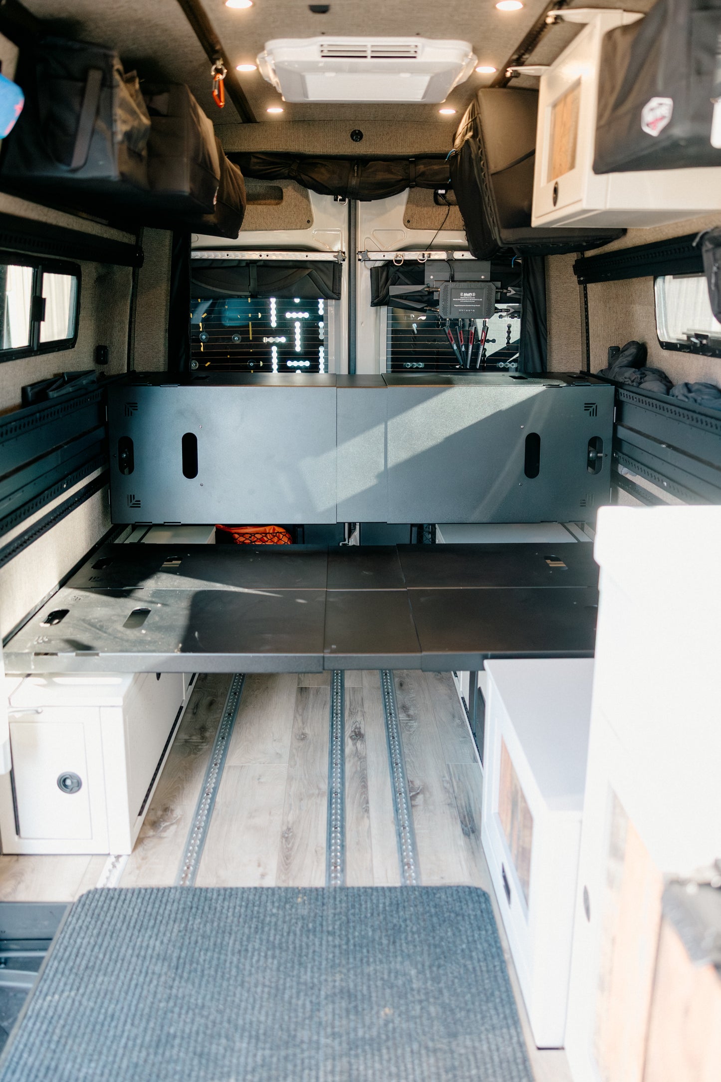 75" Double Bed Rail with Base Channel System