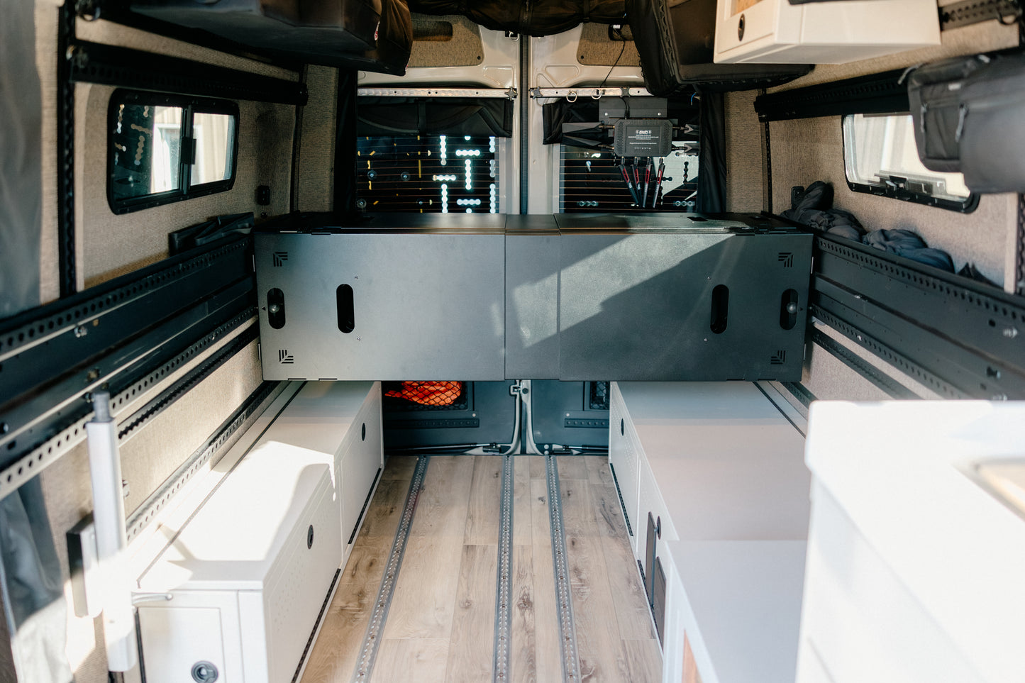 75" Double Bed Rail with Base Channel System