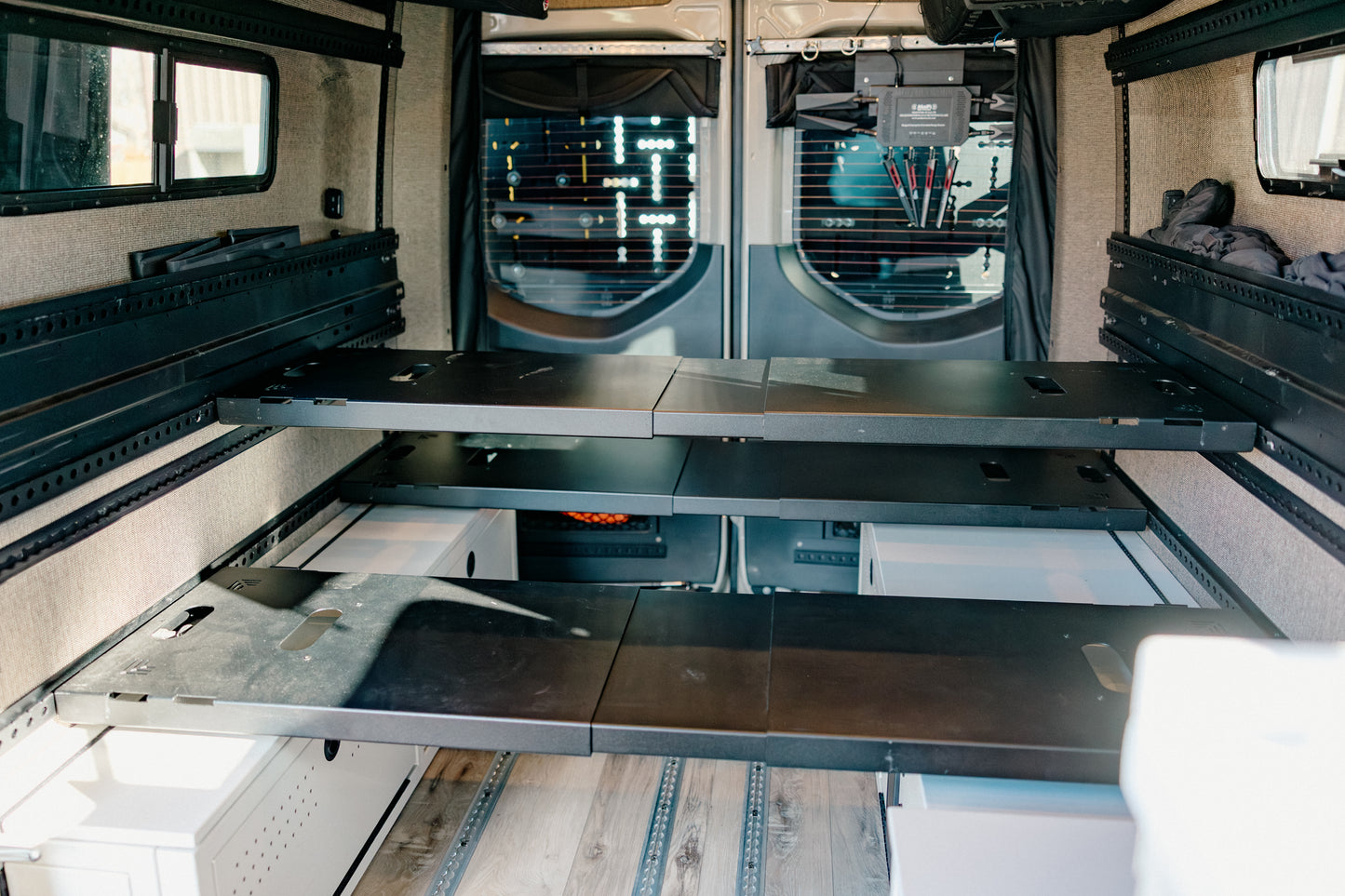 75" Double Bed Rail with Base Channel System