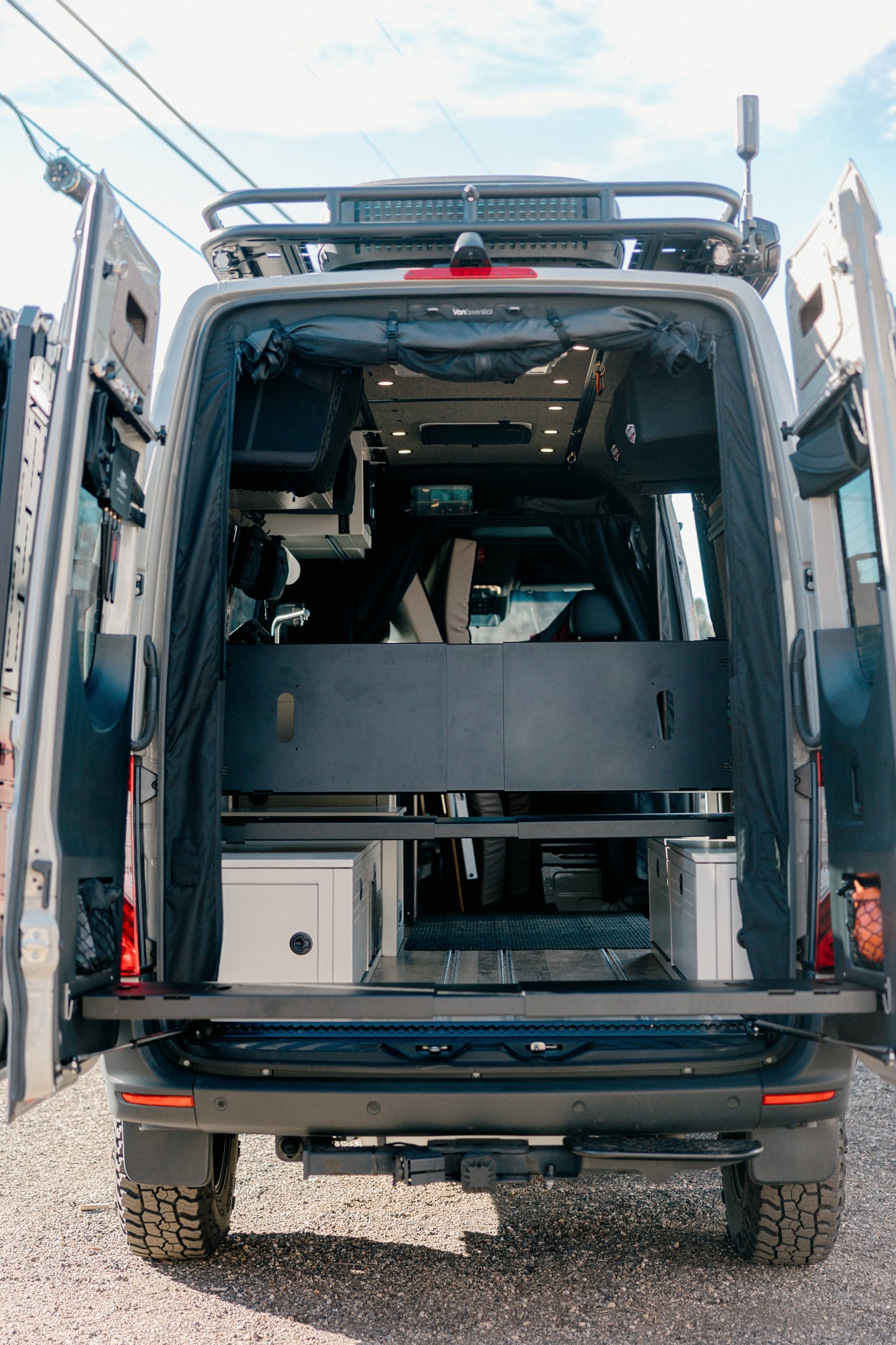 75" Double Bed Rail with Base Channel System