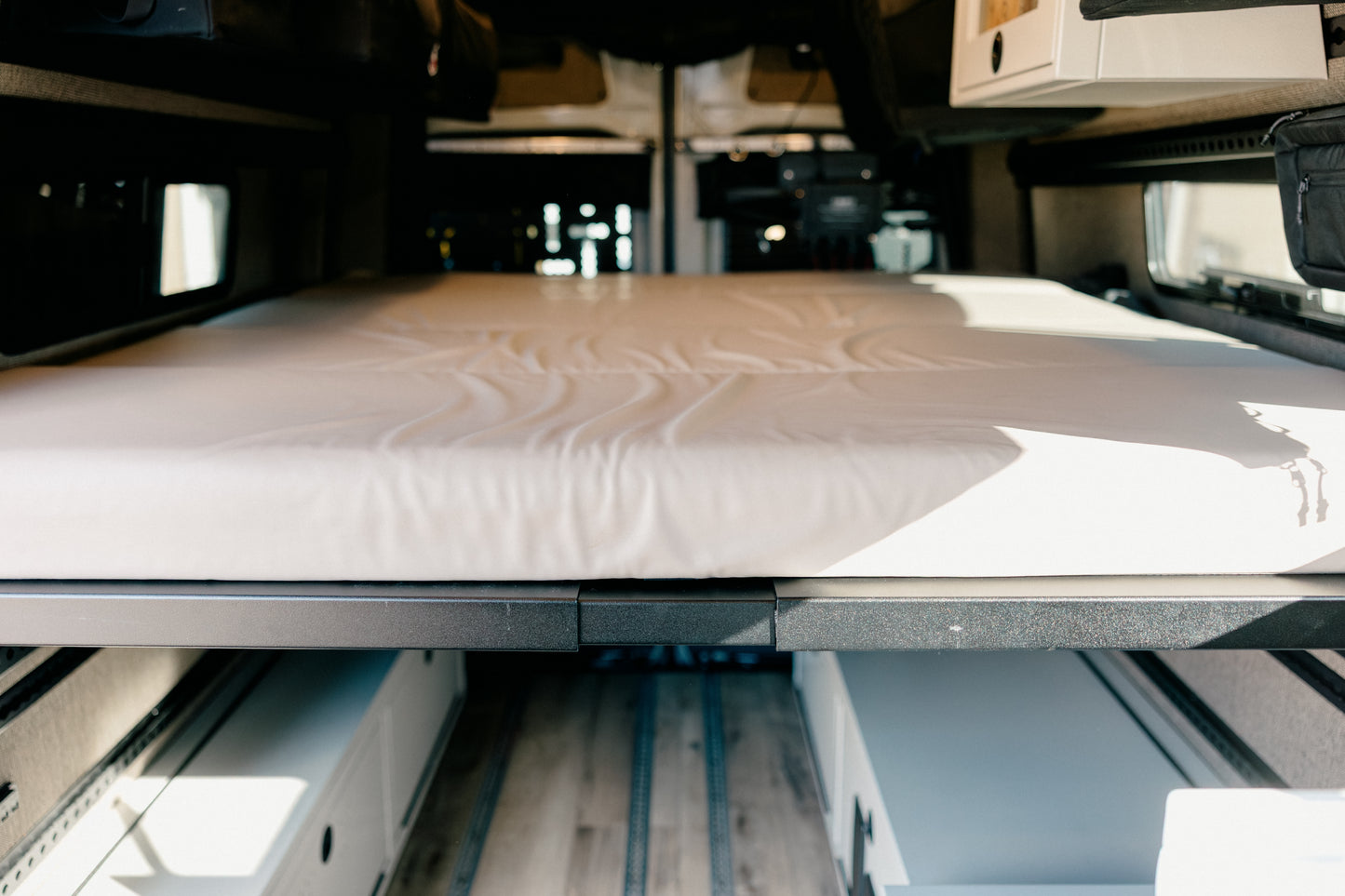 75" Double Bed Rail with Base Channel System