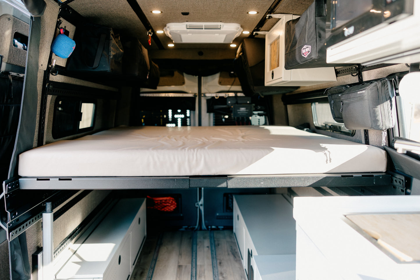 75" Double Bed Rail with Base Channel System