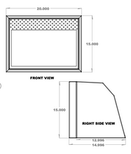 Load image into Gallery viewer, 20&quot; Microwave Cabinet
