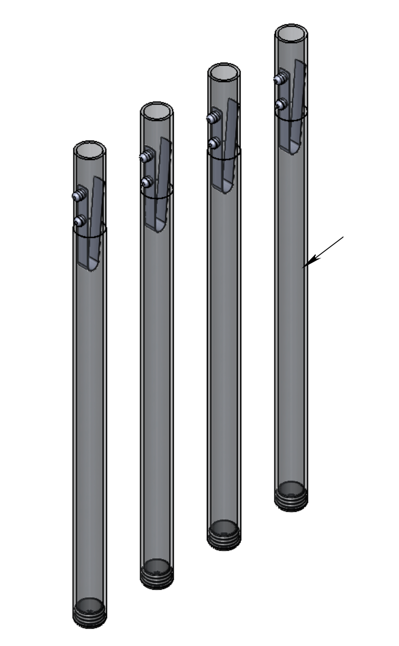 Bench Legs for Bed System