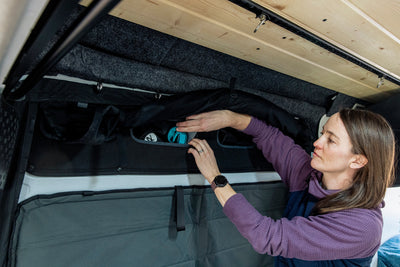 Ram Promaster Upper Sliding Door Storage Panel