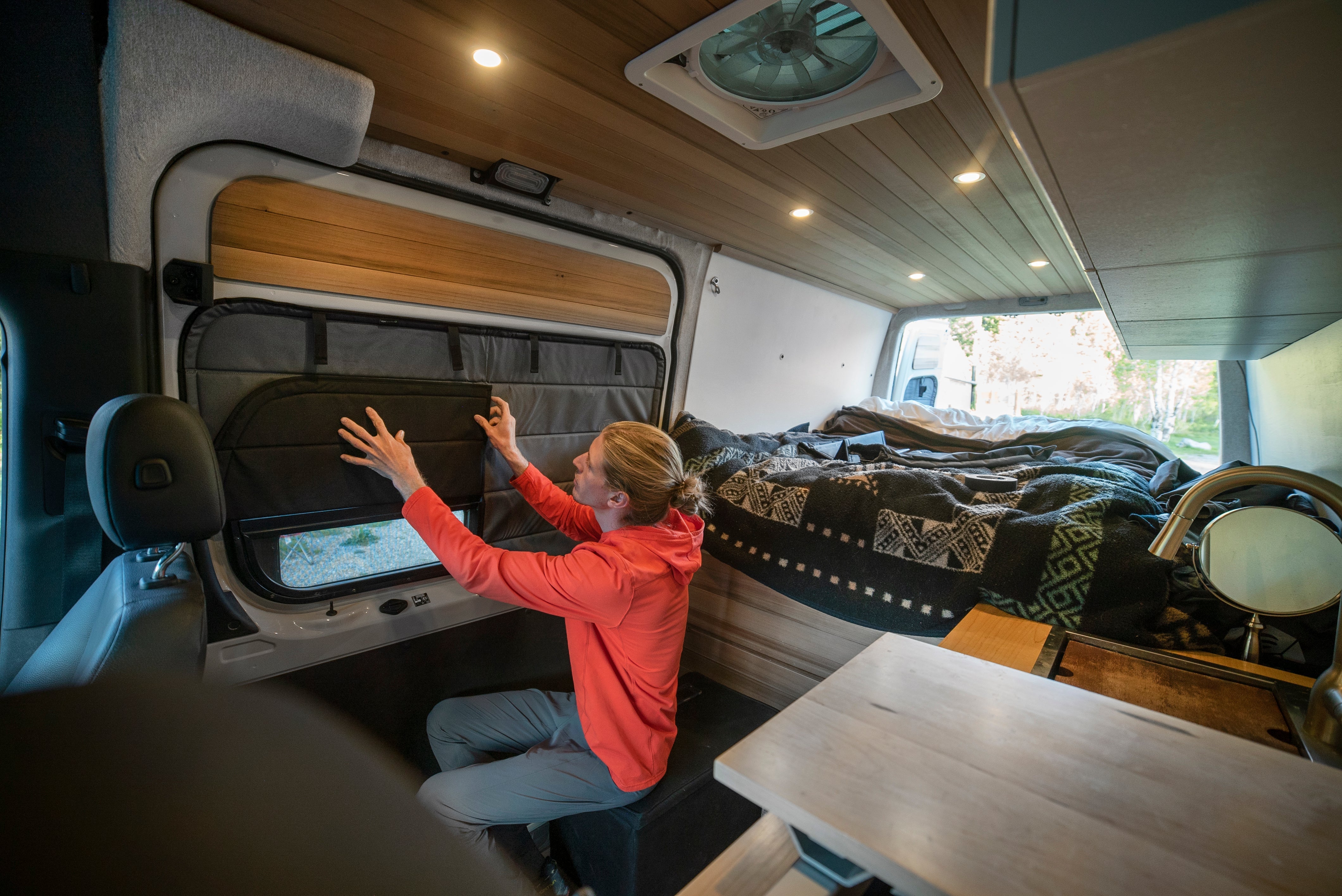 Mercedes Sprinter Stealth Sliding Door Window Cover