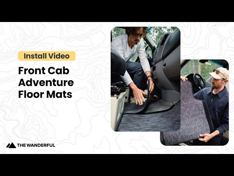 Front Cab Floor Mats Ram Promaster 2014-Current