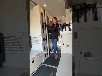 12" Upper Closet (Angled) - 12" x 22" x 38"