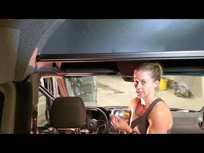 2019+ Sprinter Headliner Shelf w/ Curtain Rod | Van Wife Components