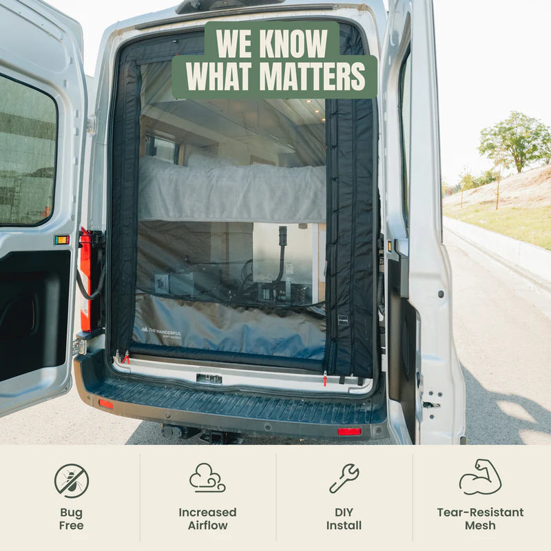 Ford Transit CampGuard Pro Bug Screen