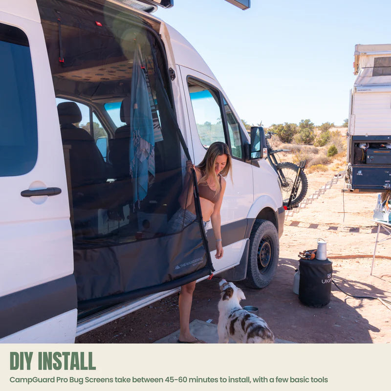 Ford Transit CampGuard Pro Bug Screen