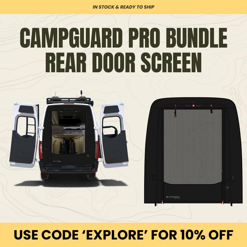 Mercedes Sprinter CampGuard Pro Bug Screen