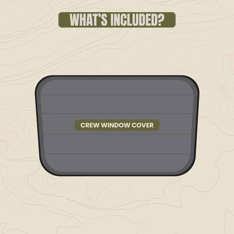 Sprinter Sliding Door Window Cover