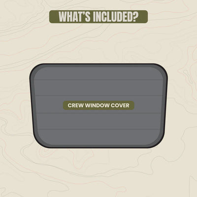 Sprinter Sliding Door Window Cover