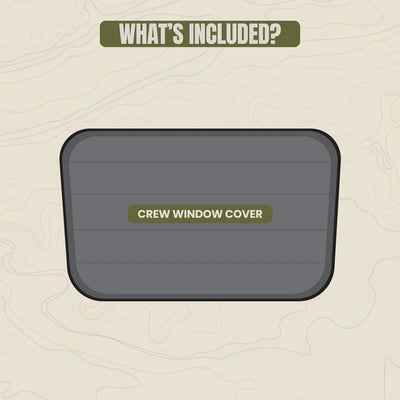 Ford Transit Crew Window Cover