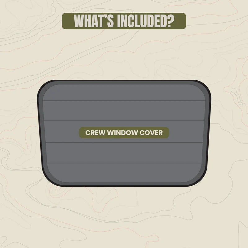 Ford Transit Crew Window Cover