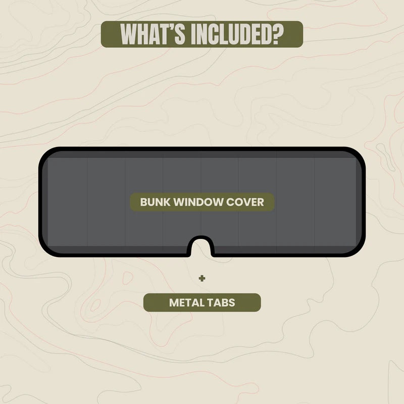 Bunk Window Cover - CRL