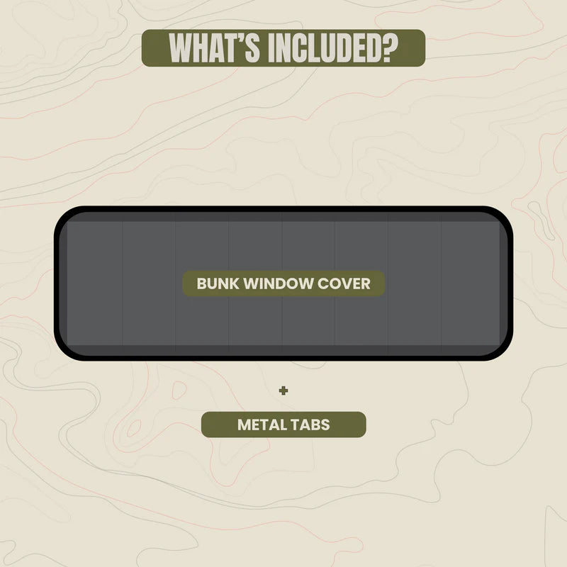 Bunk Window Cover - CRL