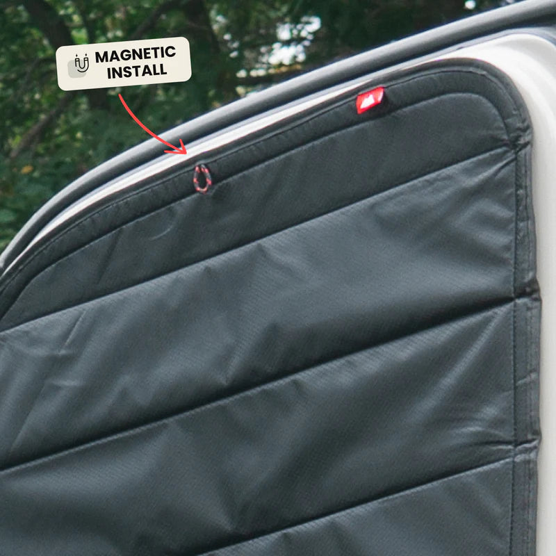 Ford E-Series Front Cab Window Cover Set