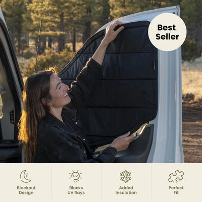 Ford Transit Front Cab Window Cover Set