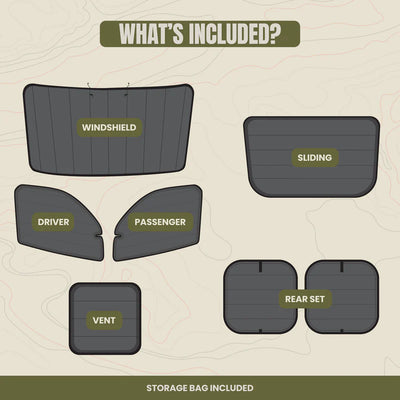 Promaster Full Set Window Covers