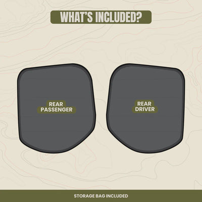 Sprinter Rear Window Cover Set
