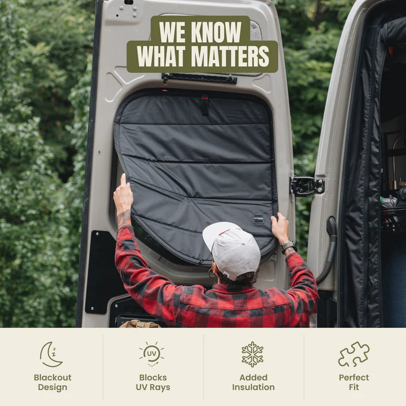 Sprinter Rear Window Cover Set