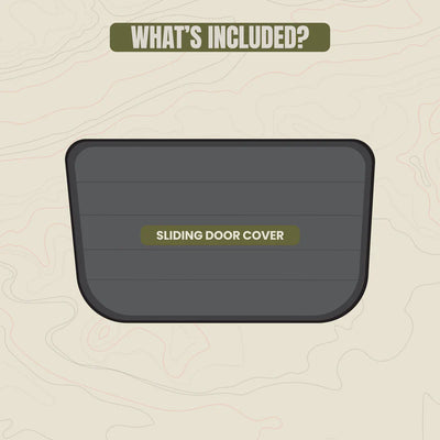 Sprinter Sliding Door Window Cover
