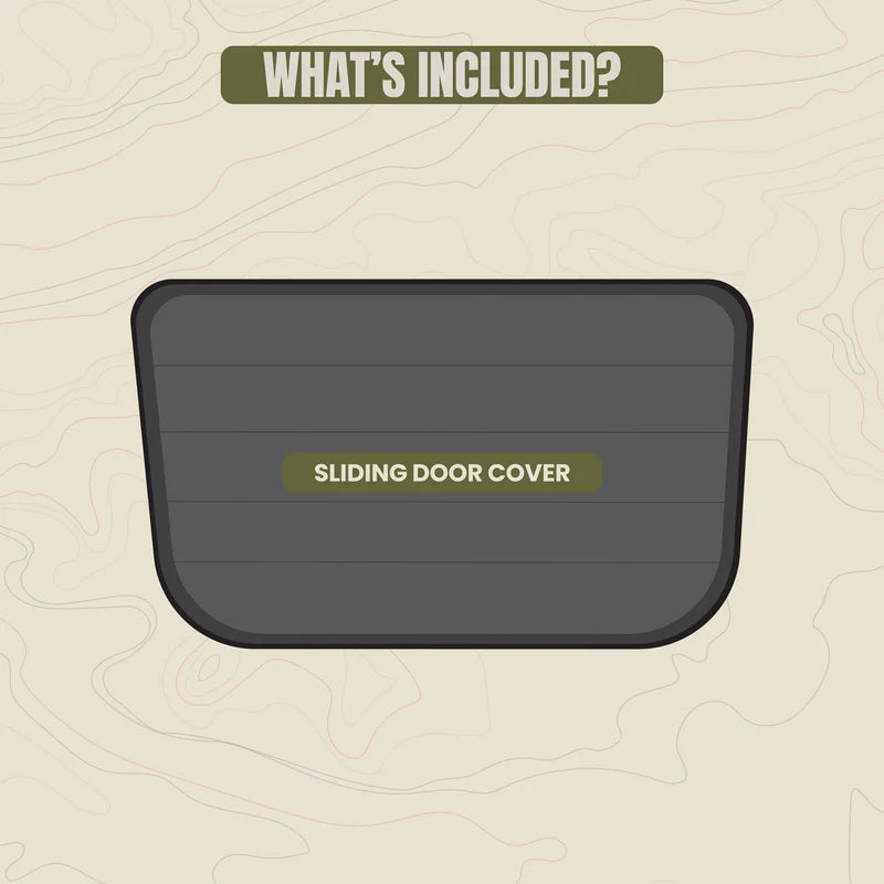 Sprinter Sliding Door Window Cover