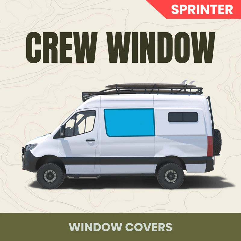 Sprinter Sliding Door Window Cover