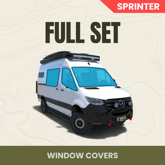 Sprinter Full 8-Piece Window Cover Set