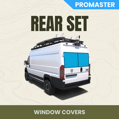 Promaster Rear Window Cover Set