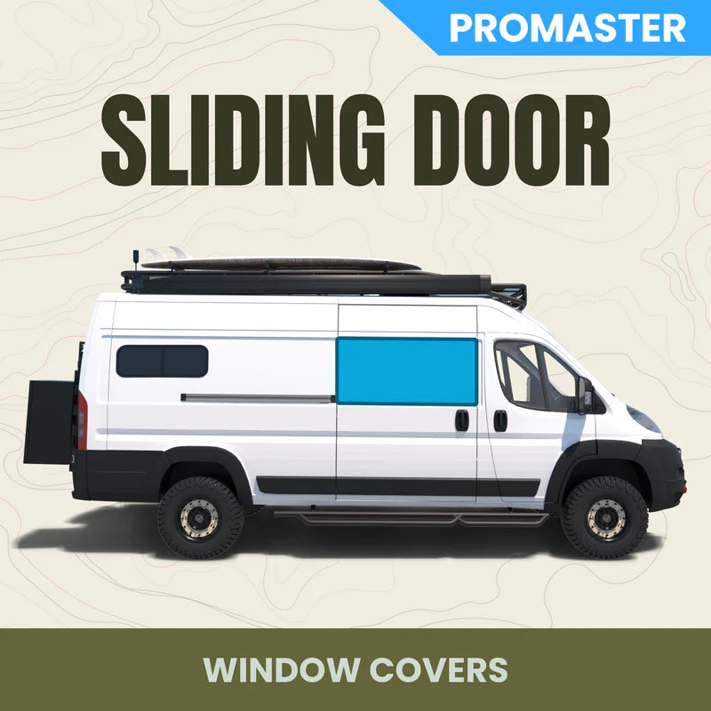 Promaster Sliding Door Window Cover