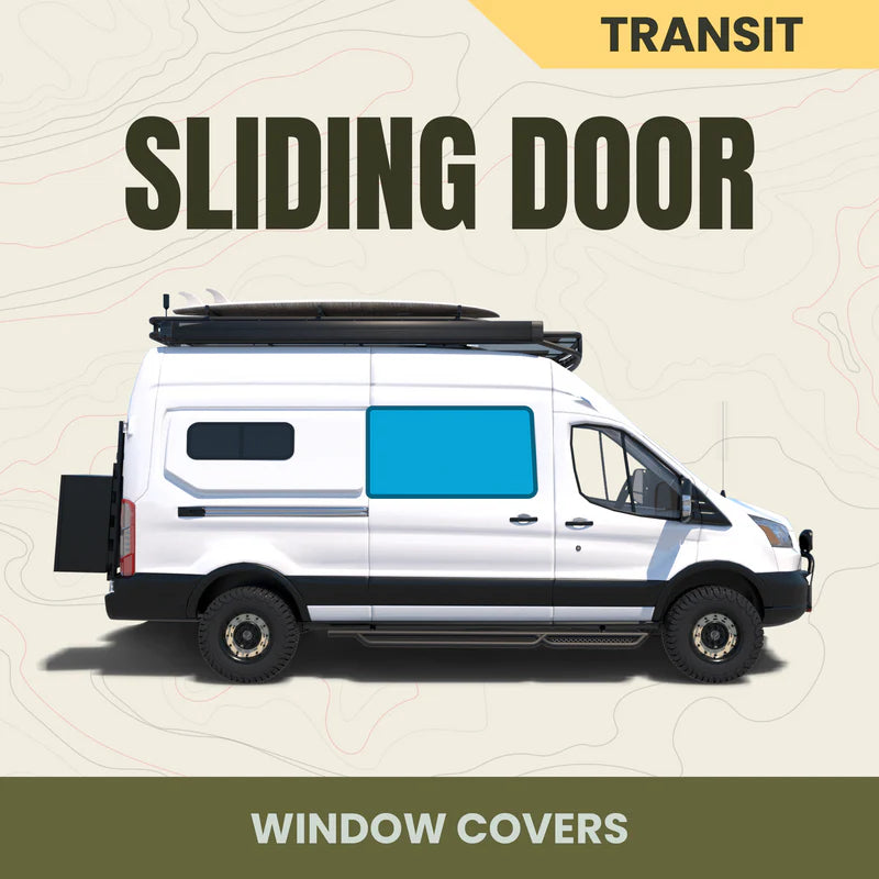 Ford Transit Sliding Door Window Cover