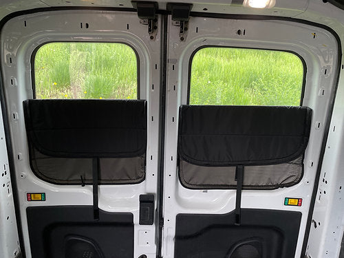 Ford Transit Rear Door Window Covers (Pair)