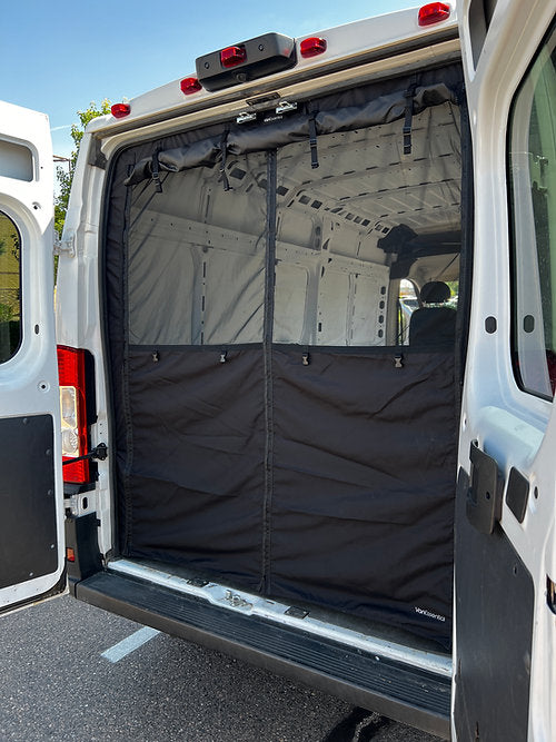 RAM Promaster Rear Door Bug Screen